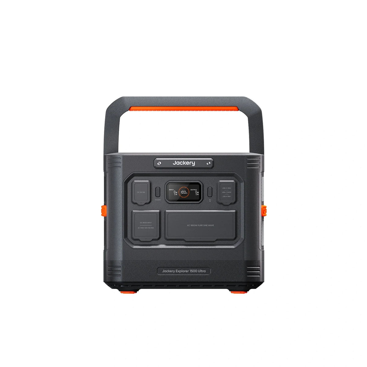 Jackery Explorer 1500 Ultra Portable Power Station, 1536Wh LiFePO4 Battery, 1800W AC (3600W Peak), IP65 Waterproof, 1.5H Fast Recharge, Solar Generator for Camping, RV & Backup