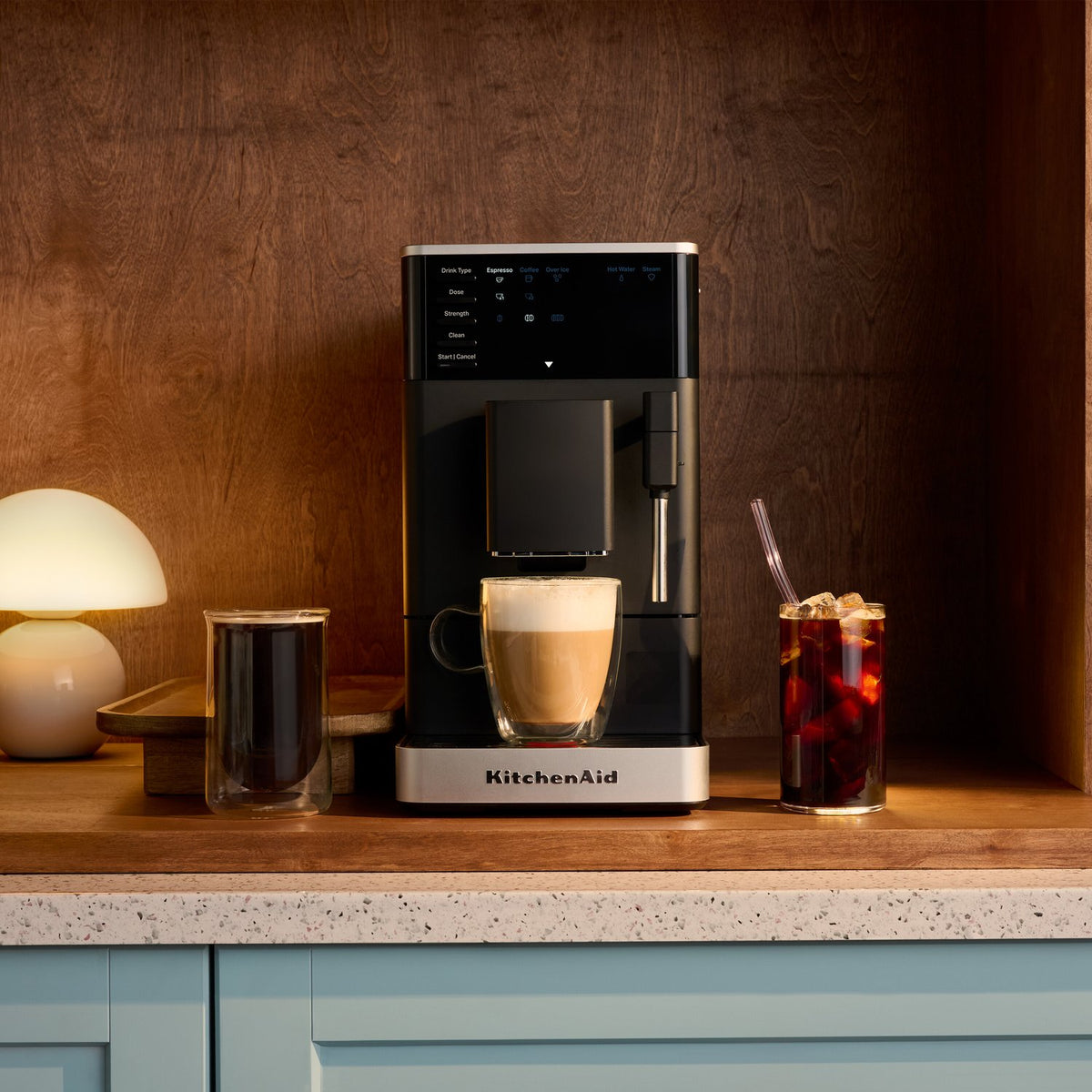 KitchenAid Fully Automatic Espresso Machine KF2 in Black Matte (KES8452BM) - image 9