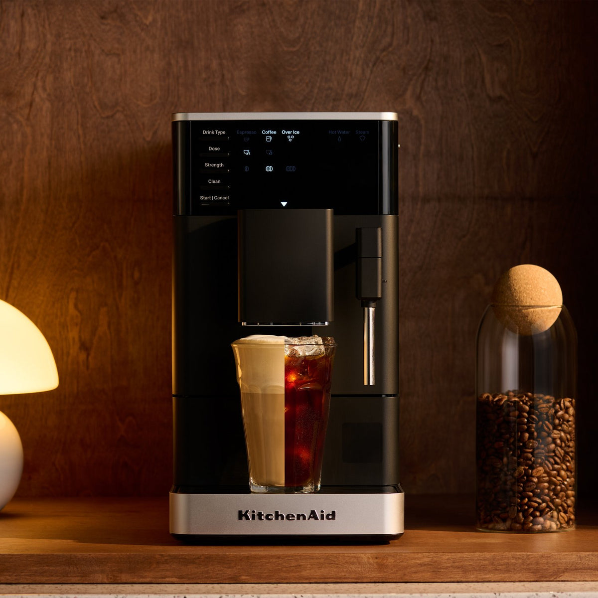 KitchenAid Fully Automatic Espresso Machine KF2 in Black Matte (KES8452BM) - image 10