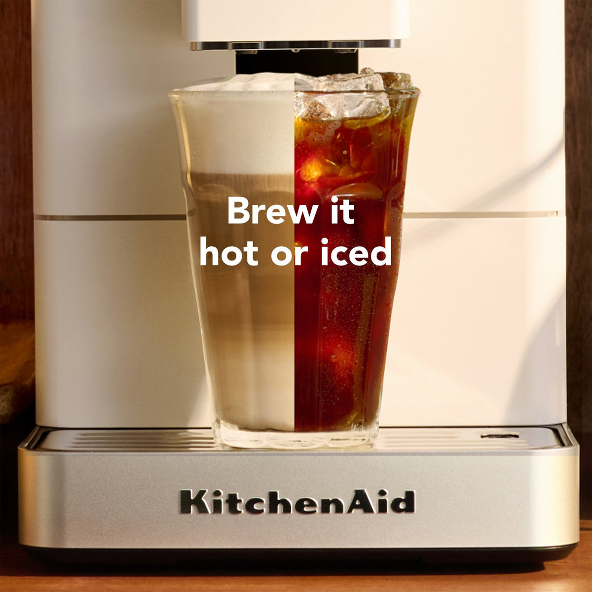KitchenAid Fully Automatic Espresso Machine KF3 in Porcelain (KES8453PL) - image 6