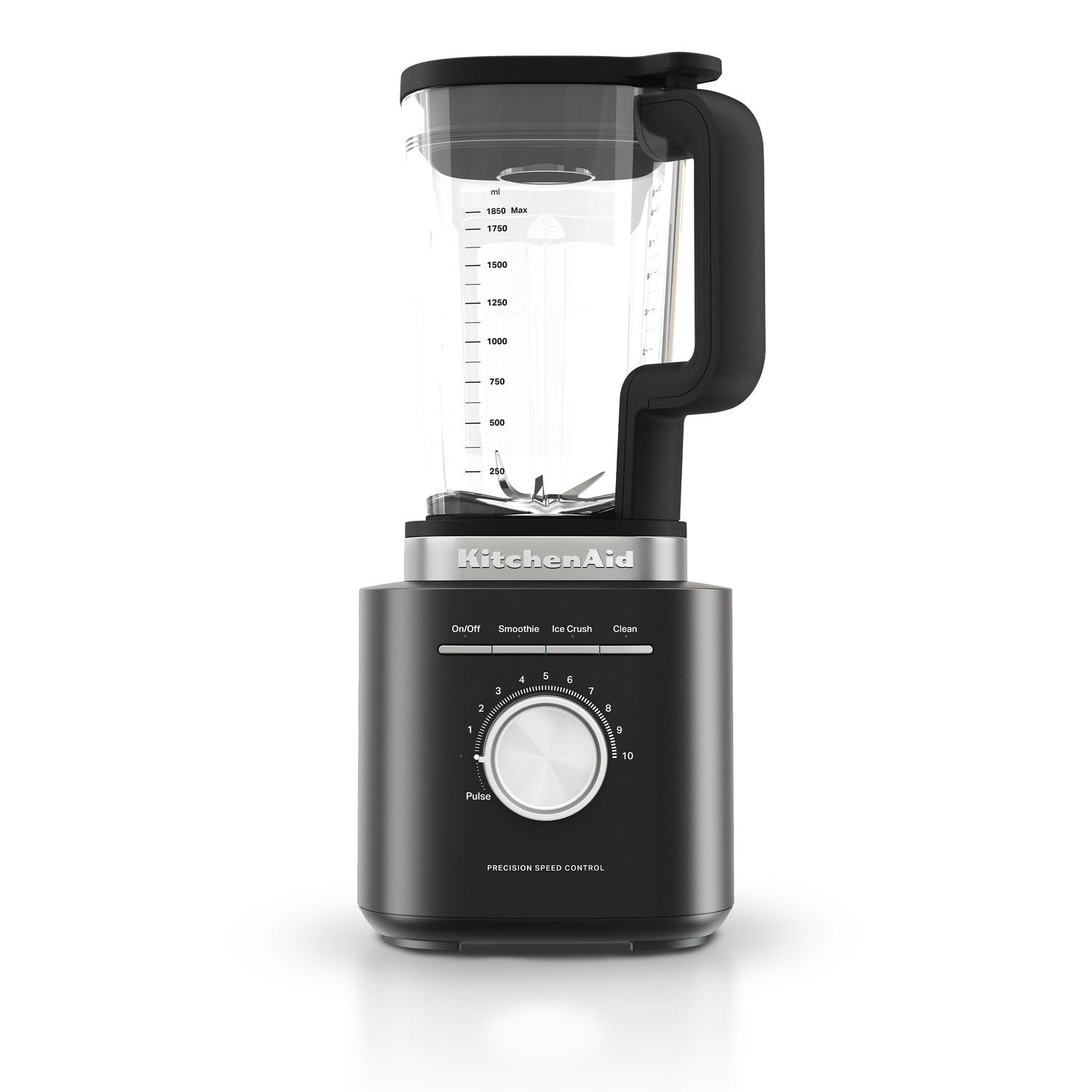 KitchenAid Pure Power Blender with 62 oz Glass Jar in Black Matte (KSB2070BM) - image 1