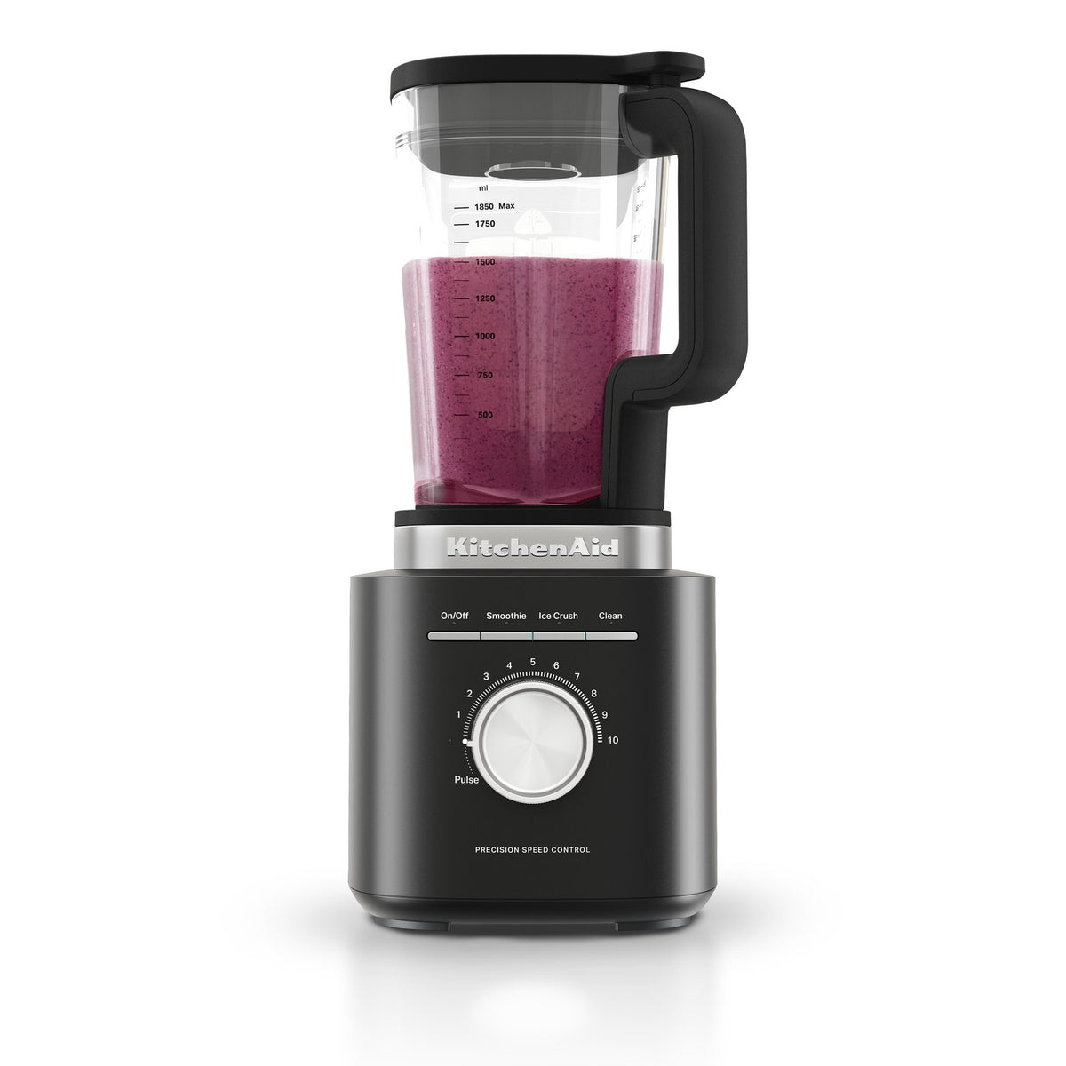 KitchenAid Pure Power Blender with 62 oz Glass Jar in Black Matte (KSB2070BM) - image 7