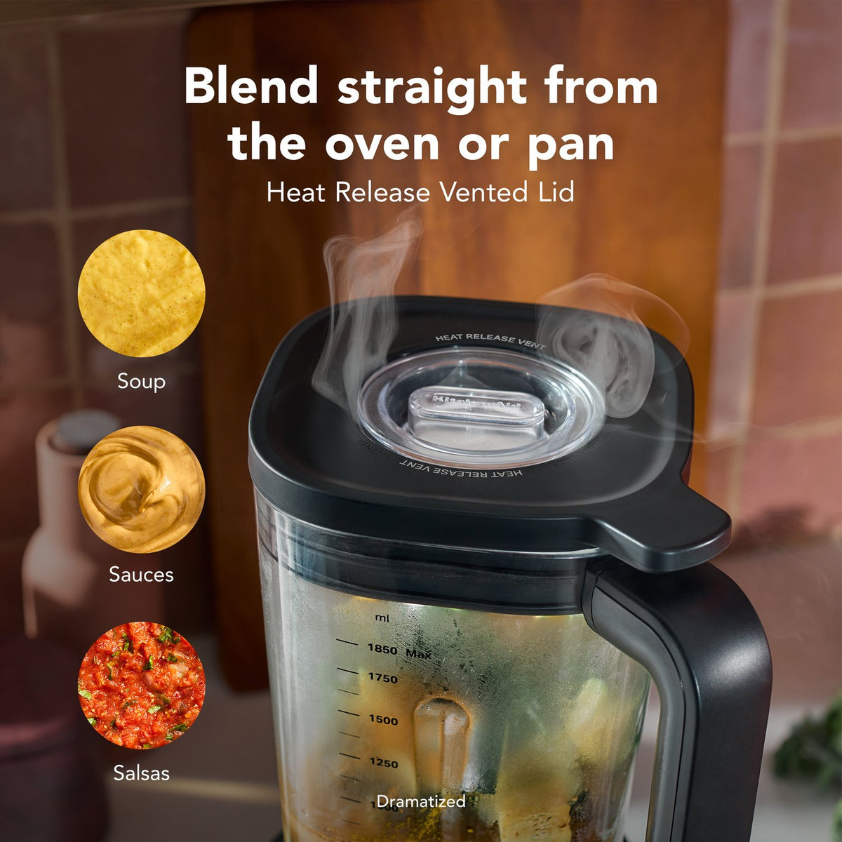 KitchenAid Pure Power Blender with 62 oz Glass Jar in Cardamom (KSB2070DC) - image 4