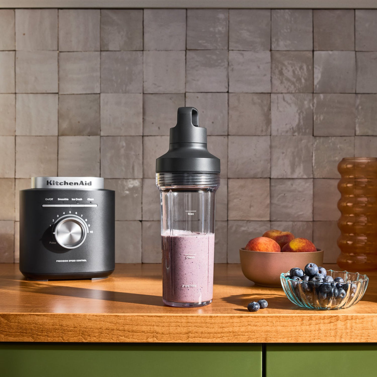 KitchenAid Pure Power Blender with Personal Blending Jar in Black Matte (KSB2079BM) - image 11