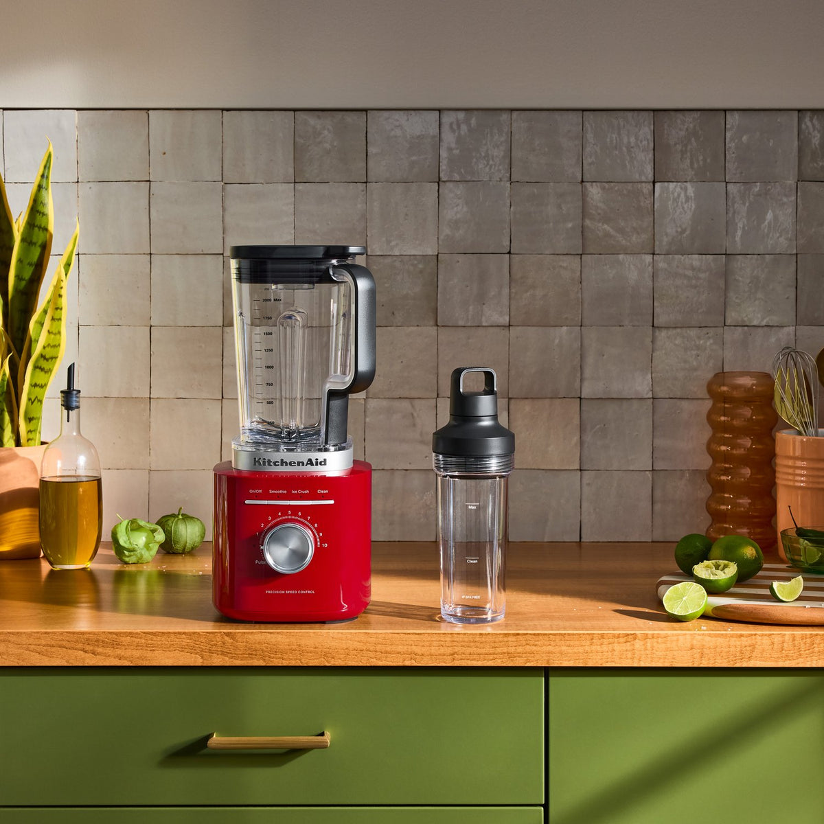 KitchenAid Pure Power Blender with Personal Blending Jar in Empire Red (KSB2079ER) - image 6