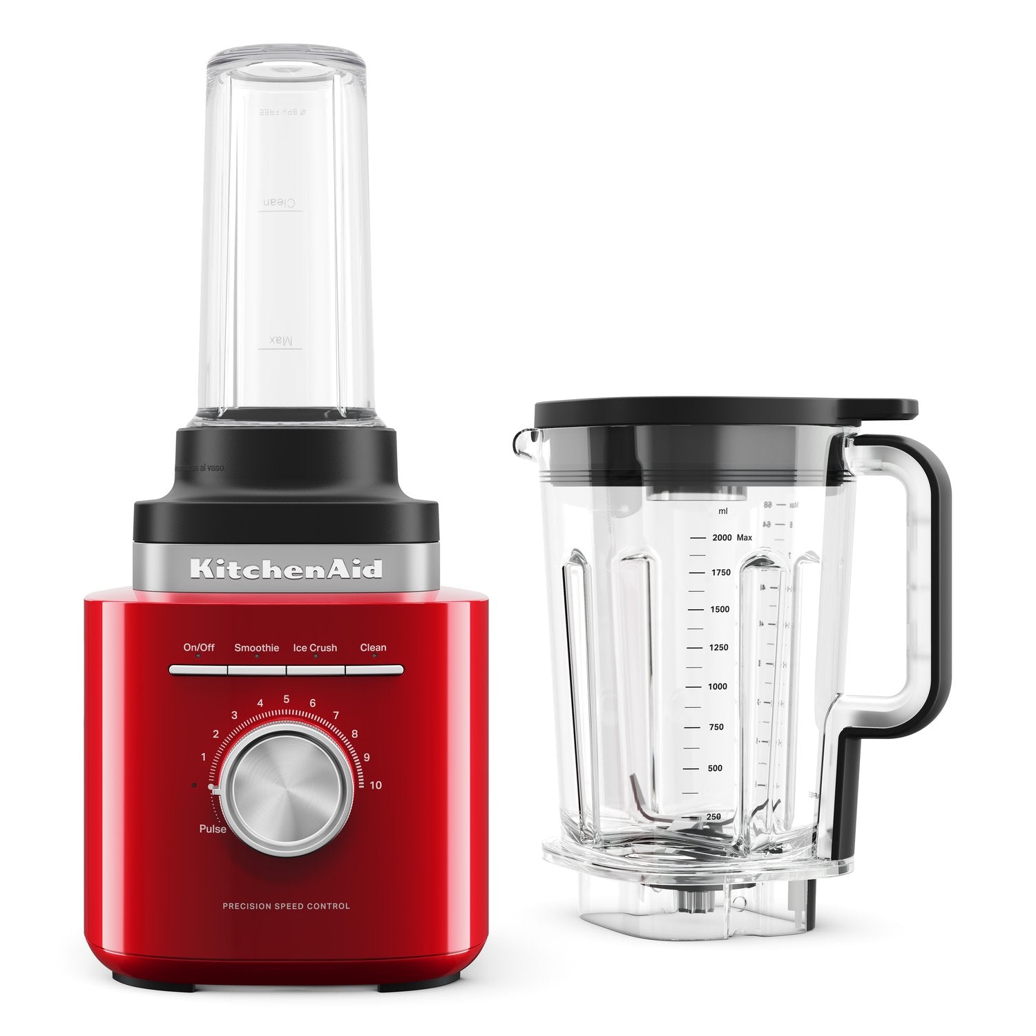 KitchenAid Pure Power Blender with Personal Blending Jar in Empire Red (KSB2079ER) - image 4