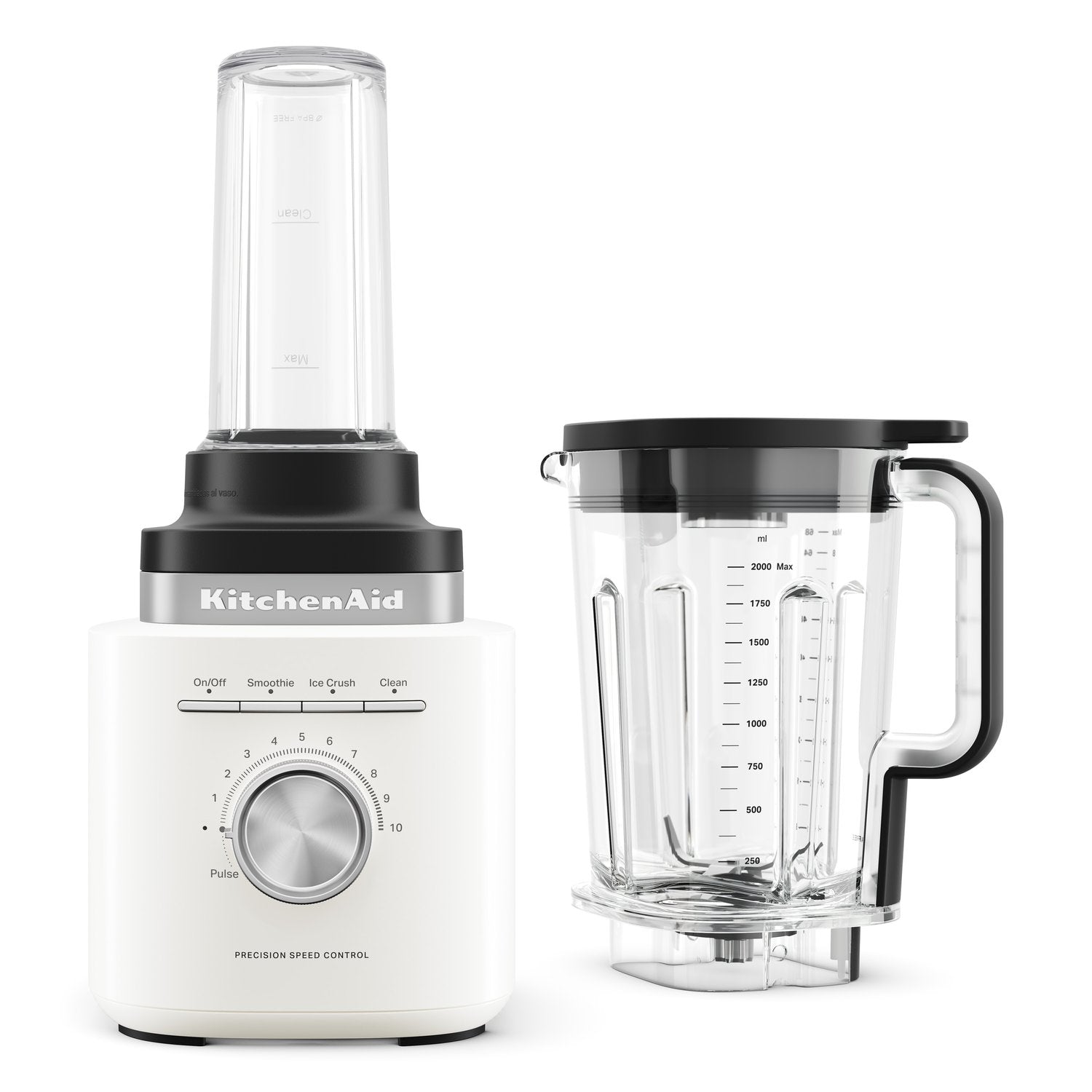 KitchenAid Pure Power Blender with Personal Blending Jar in Porcelain (KSB2079PL) - image 4