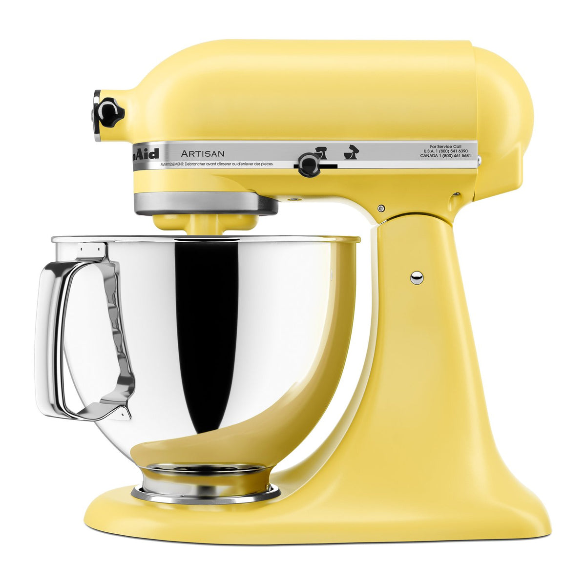 KitchenAid Artisan 5-Quart Tilt-Head Stand Mixer in Butter (KSM150PSBT) - image 2