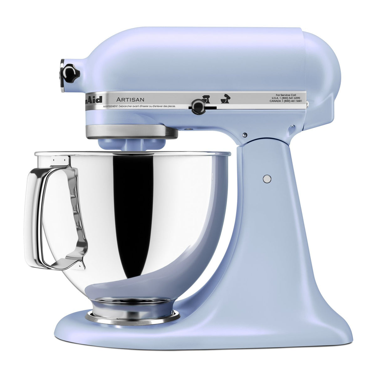 KitchenAid Artisan 5-Quart Tilt-Head Stand Mixer in Blue Salt (KSM150PSOA) - image 2