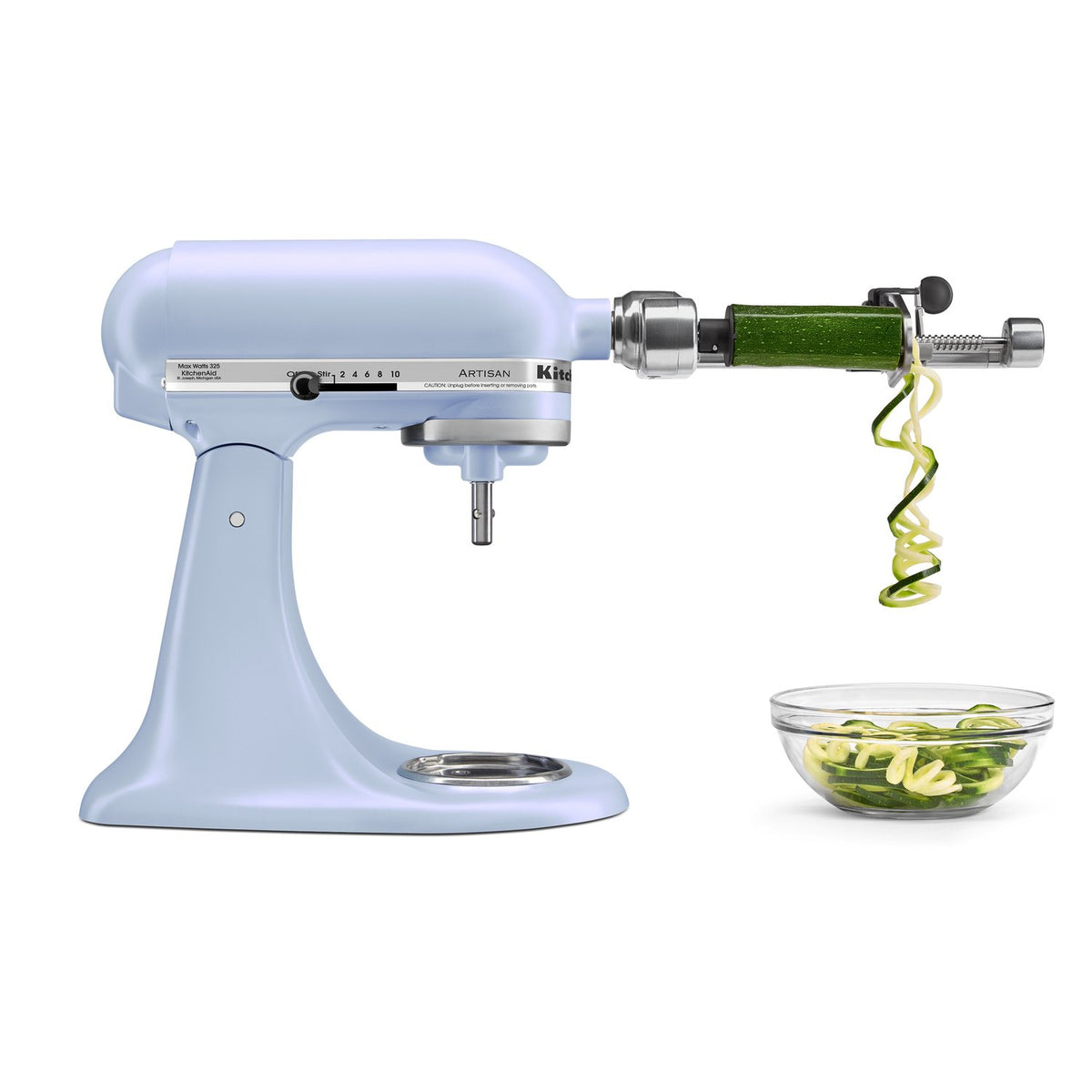 KitchenAid Artisan 5-Quart Tilt-Head Stand Mixer in Blue Salt (KSM150PSOA) - image 4