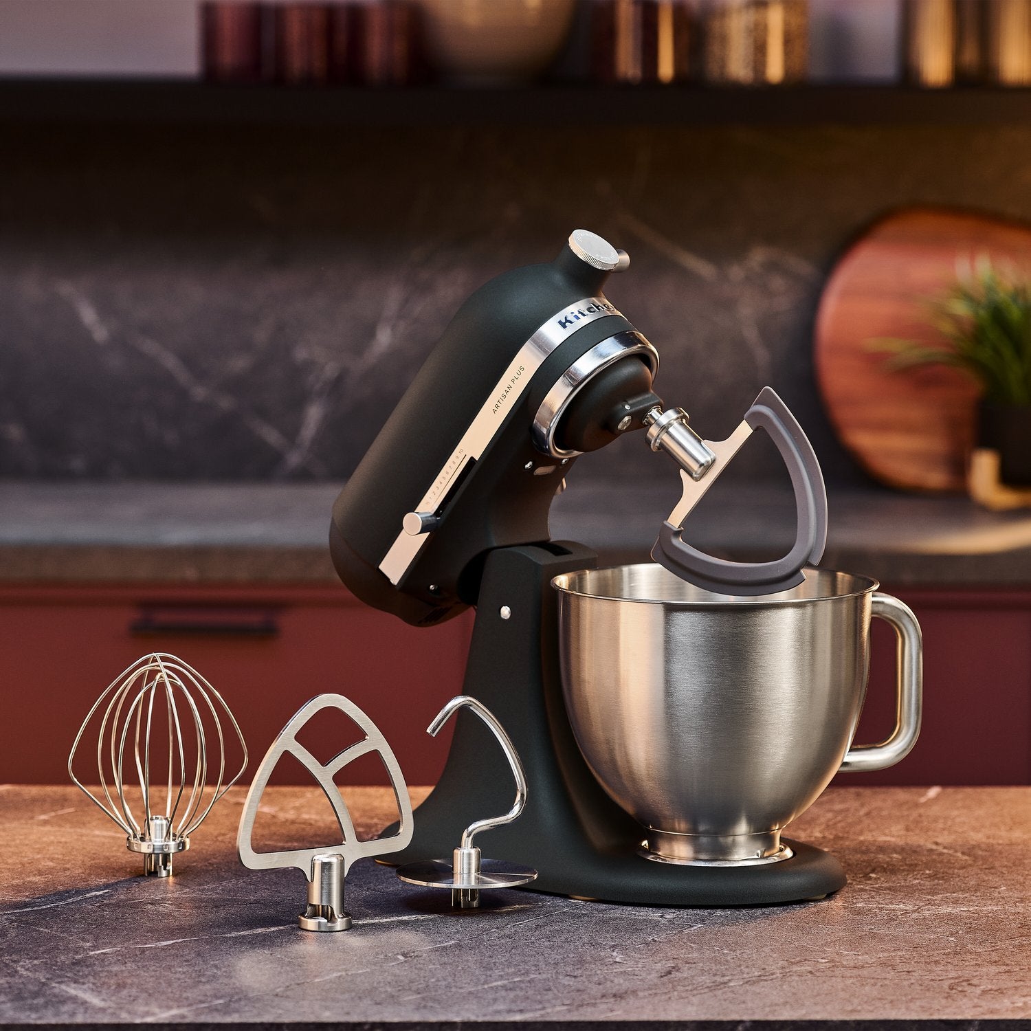 KitchenAid Artisan Plus Tilt-Head Stand Mixer in Cast Iron Black (KSM50PKVXBK) - image 8
