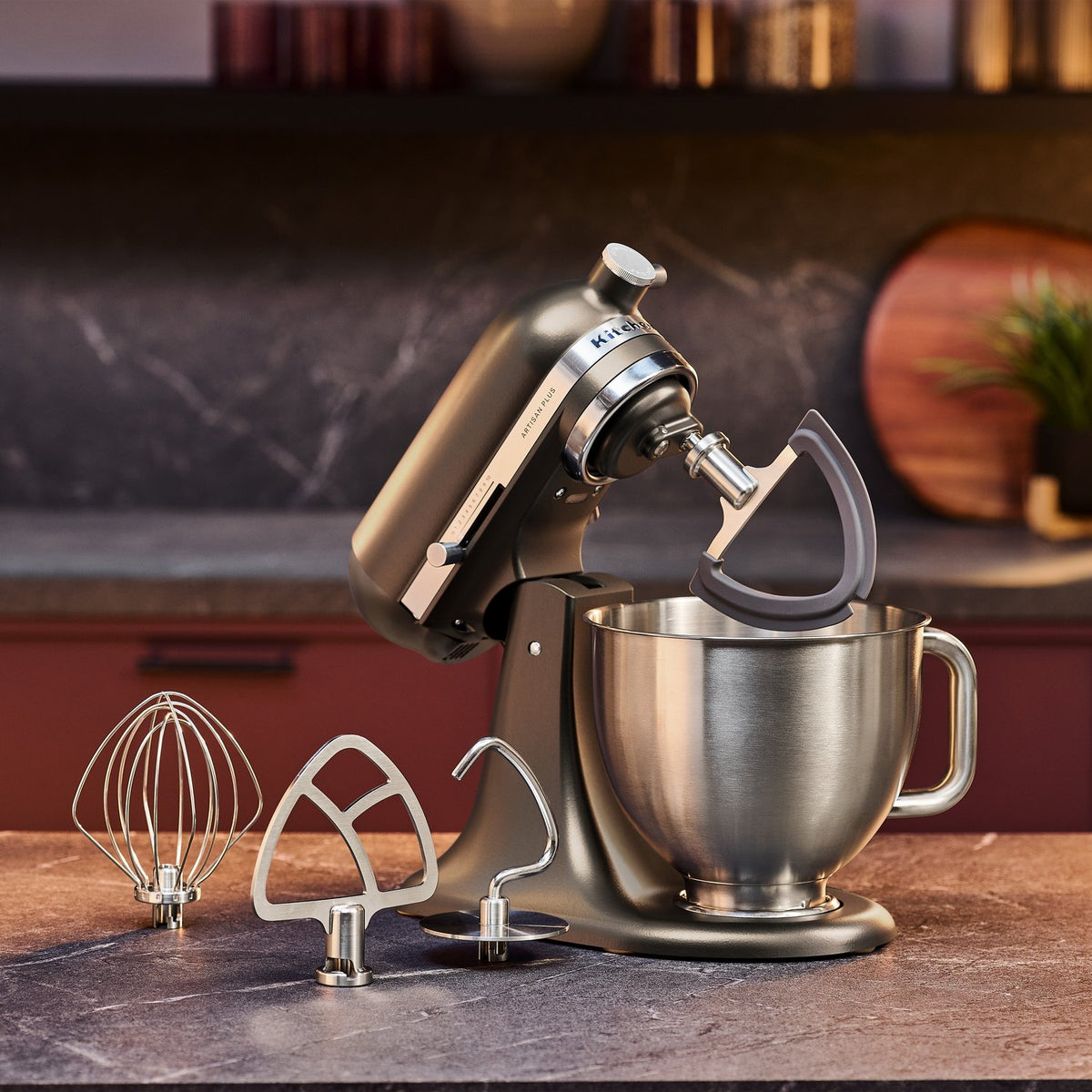 KitchenAid Artisan Plus Tilt-Head Stand Mixer in Iron Ore Bronze (KSM50PKVXIO) - image 8