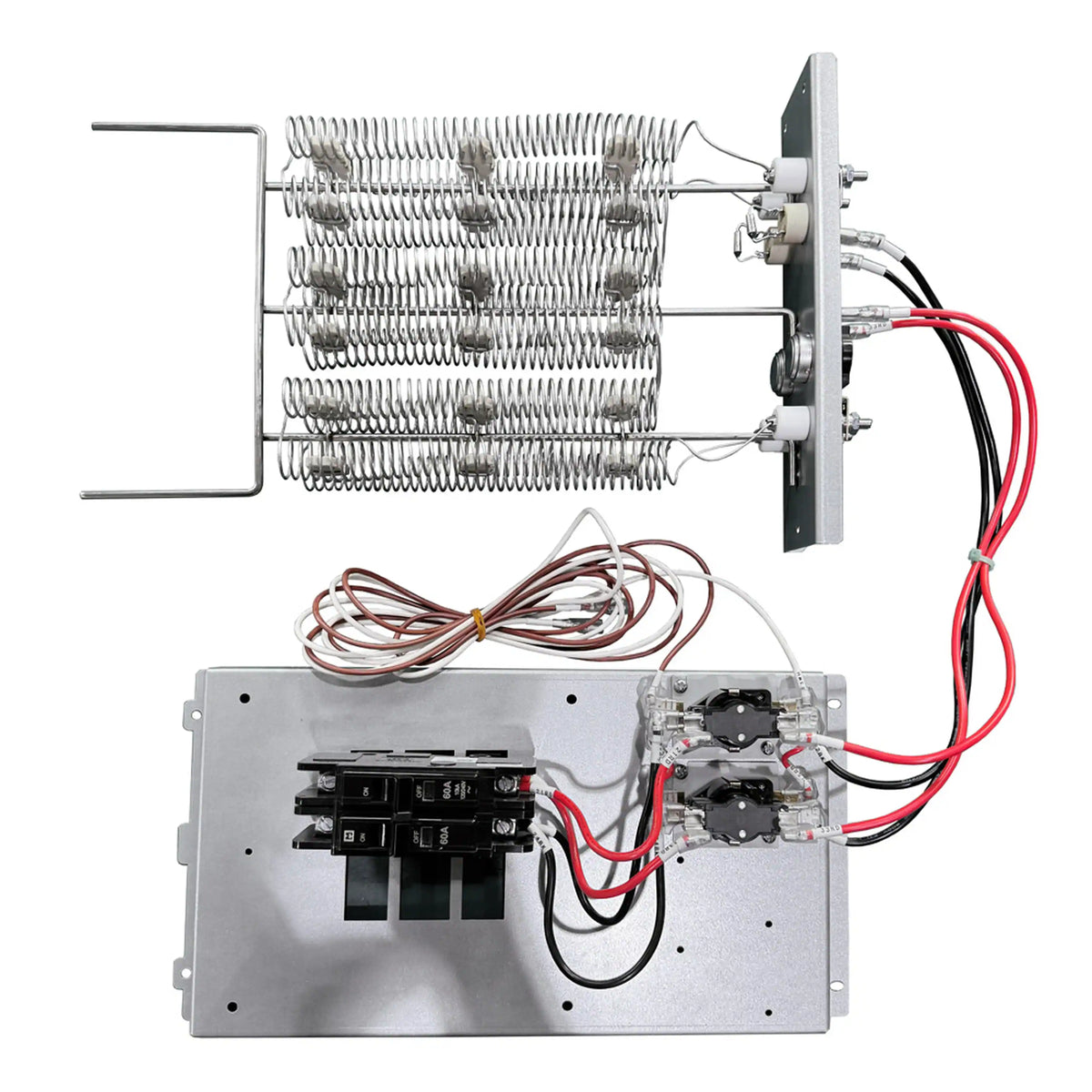 MRCOOL heat kit assembly with coil element and control module wiring harness