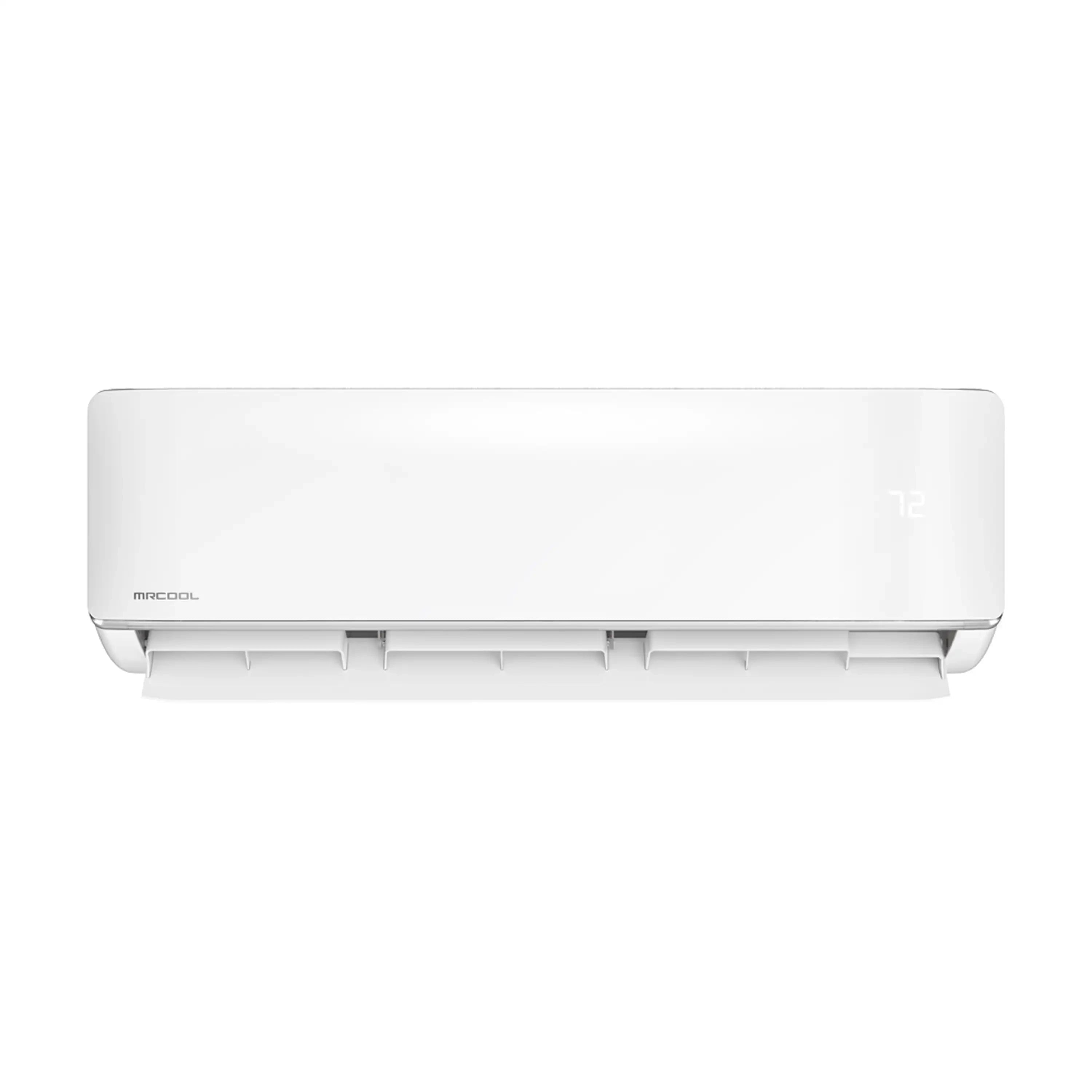 MRCOOL DIY® mini split air handler, close-up white front grille and vents