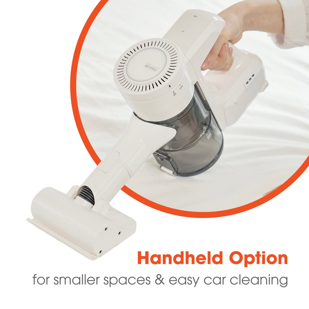 Magic Chef Cordless Stick Vacuum with Self-Emptying Charging Tower in White (MCVPROANDTOWER) - image 7