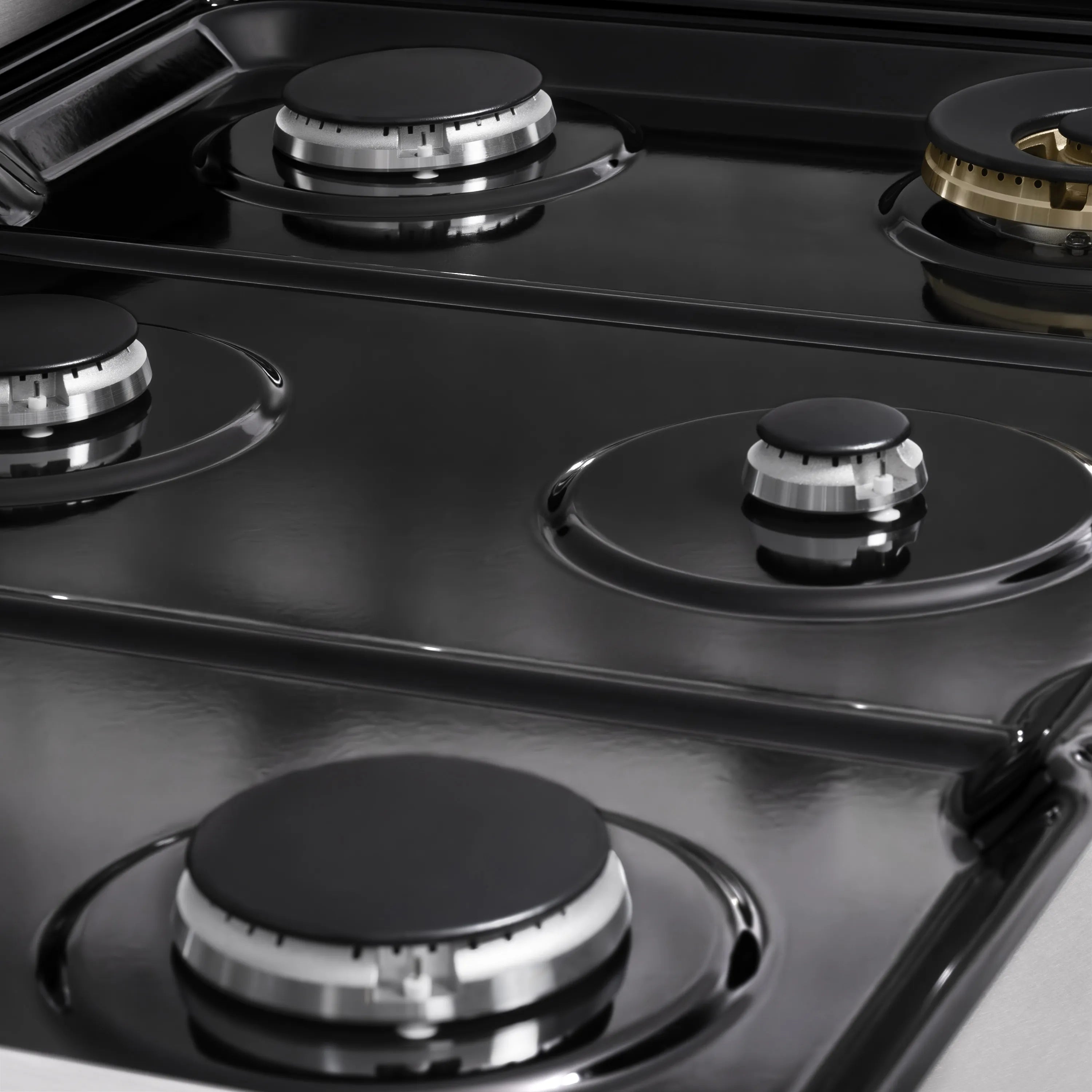 ZLINE 36-Inch 5.2 Cu. Ft. Marino Dual Fuel Range with 6 Burner Gas Cooktop and Electric Convection Oven in Satin Stainless Steel (MDRS-36)