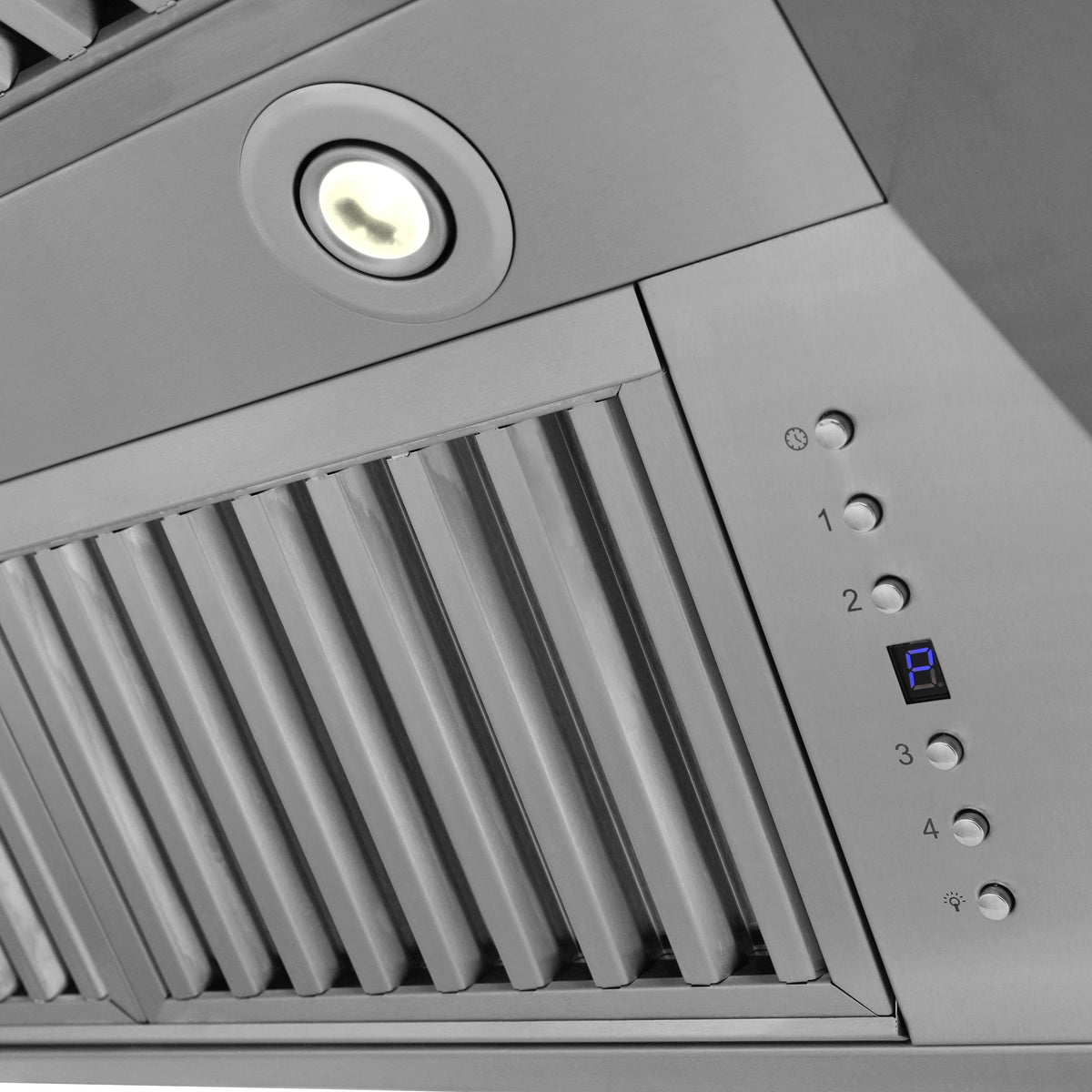 ZLINE 60-Inch Professional Convertible Vent Wall Mount Range Hood in Stainless Steel (597-60)