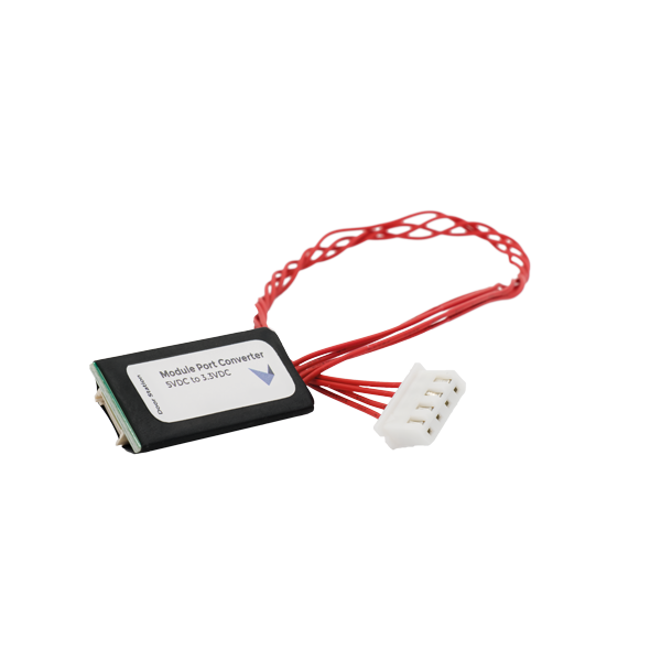 DoorBird port converter module with wiring harness and connector plug
