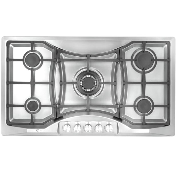 30 Inch Built In Gas Cooktop with Front 5 SABAF Burners