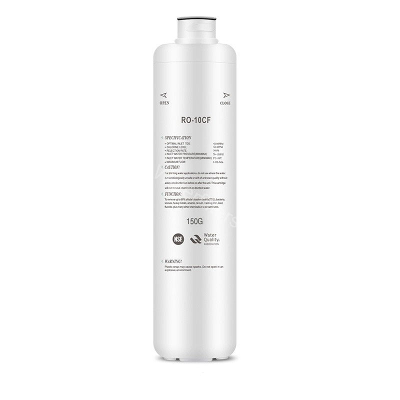MRCOOL 3rd stage water filter cartridge, white cylinder with top opening