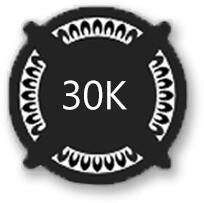 30K burner performance badge