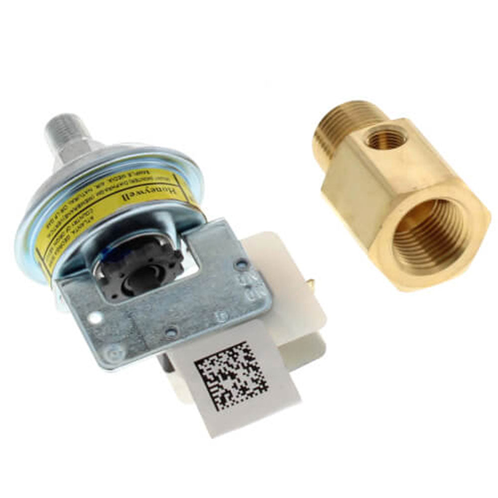Propane conversion kit valve module with brass threaded adapter