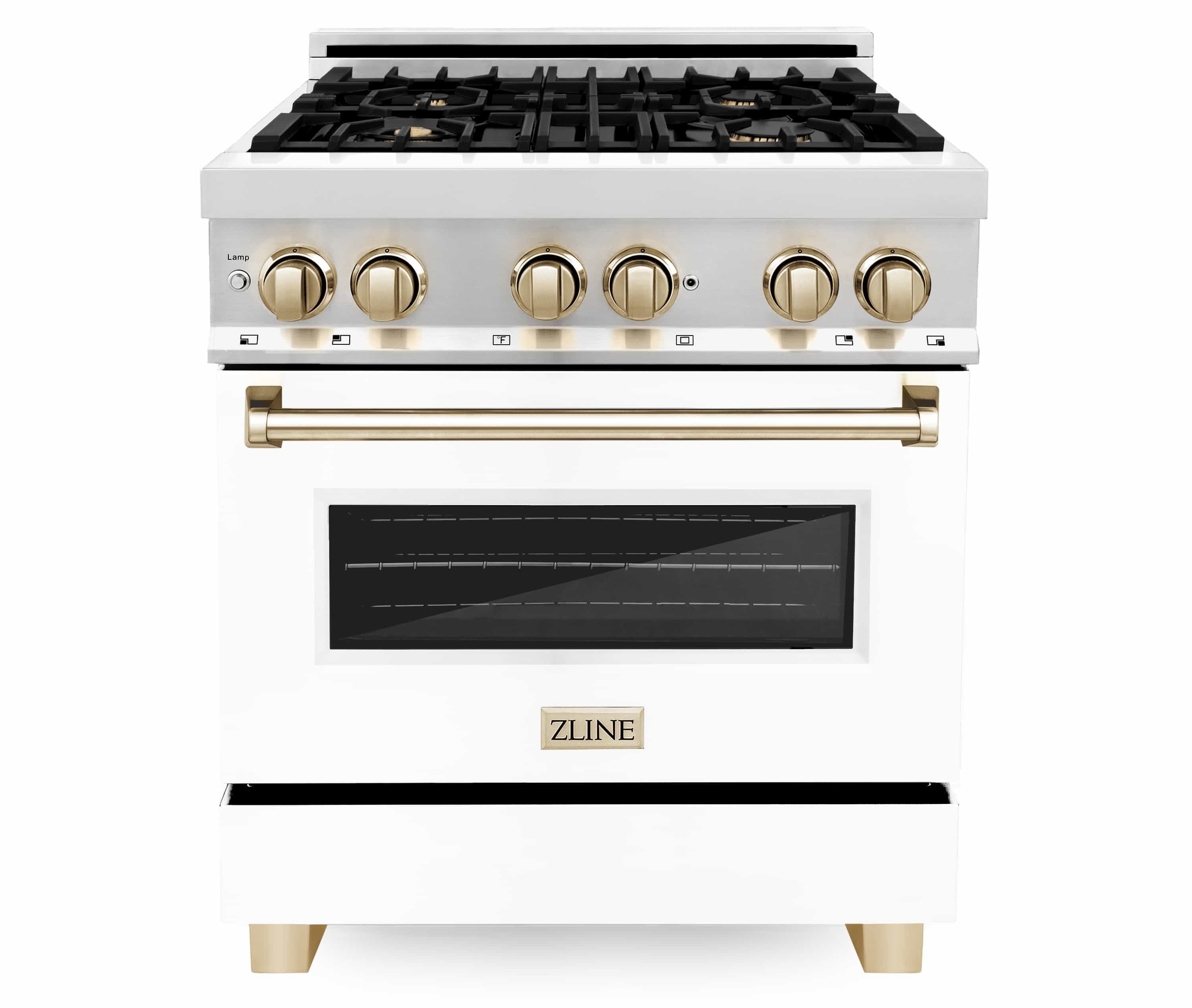 White and deals gold oven