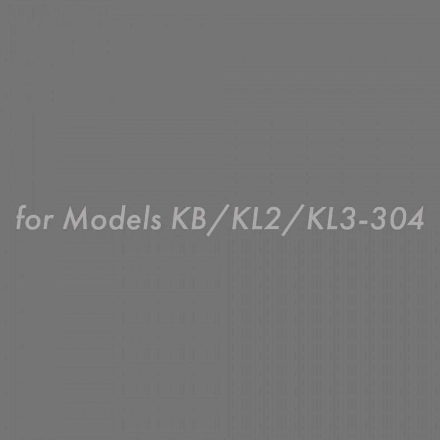 ZLINE short chimney kit label for KB/KL2/KL3-304 stainless-steel finish