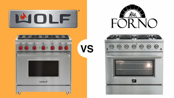 Wolf vs. FORNO: A Comprehensive Comparison of Two Luxury Kitchen Appliance Brands