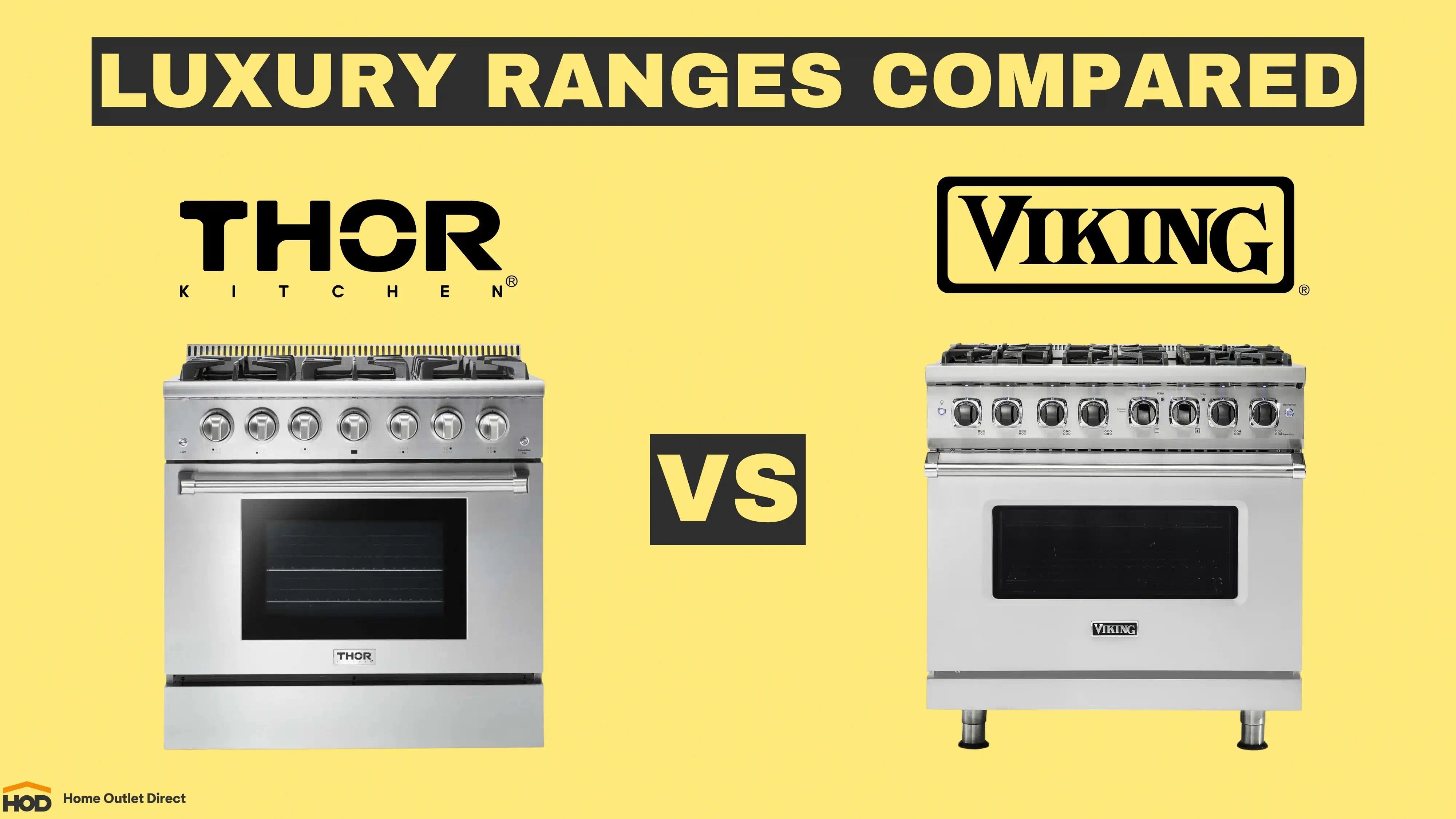 Viking Colour Ranges Thor vs. Viking - Comparing High End Ranges