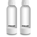 Drinkmate 1 Liter Bottles - Twin Pack