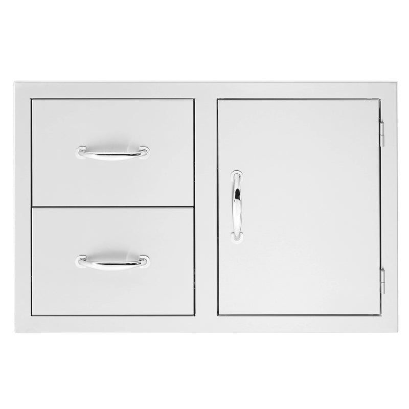 TrueFlame 36-Inch 2-Drawer & Access Door Combo (TF-DC2-36)