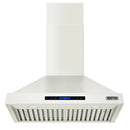 Kostch 30-Inch 600 CFM Convertible Wall-Mounted Range Hood in White (KOS-30RH09M)