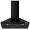 Kostch 36-Inch 600 CFM Convertible Wall-Mounted Range Hood in Black (KOS-36RH09M)