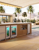 Perlick 15-Inch Luxe Undercounter Refrigerator with 2.8 Cu. Ft. Capacity, RAPIDCOOL Technology in Panel Ready Glass Door (G5RE15GL)
