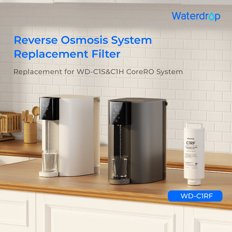 Waterdrop C1RF Water Filter  for WD-C1S and WD-C1H Countertop RO System (WD-C1RF)