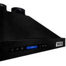 Kostch 48-Inch 1200 CFM Convertible Wall-Mounted Range Hood in Black (KOS-48RH09M)