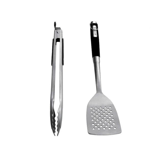 Monument Spatula and Tongs in Stainless Steel (A001)