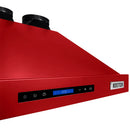 Kostch 48-Inch 1200 CFM Convertible Wall-Mounted Range Hood in Red (KOS-48RH09M)