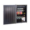 TrueFlame 22-Inch 4.1 Cu. Outdoor Approved Fridge with Left Hinge and Upgraded Stainless Steel Door & Handle (AMD-RFR-22D-R)