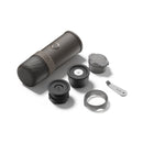 OutIn Mino Portable Electric Espresso Machine, Mini Camping Coffee Maker for Travel, Pocket Sized Coffee Machine Self-Heating, Ground Coffee & NS Capsule Adapter For Adventure