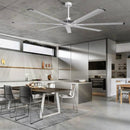 Parrot Uncle 84-Inch 100-Inch Silent Storm Extra Large Ceiling Fan with Remote Control