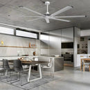 Parrot Uncle 84-Inch 100-Inch Silent Storm Extra Large Ceiling Fan with Remote Control