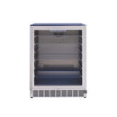 TrueFlame 24-Inch 5.1 Cu. Outdoor Rated Fridge with Glass Door (AMD-RFR-24G)
