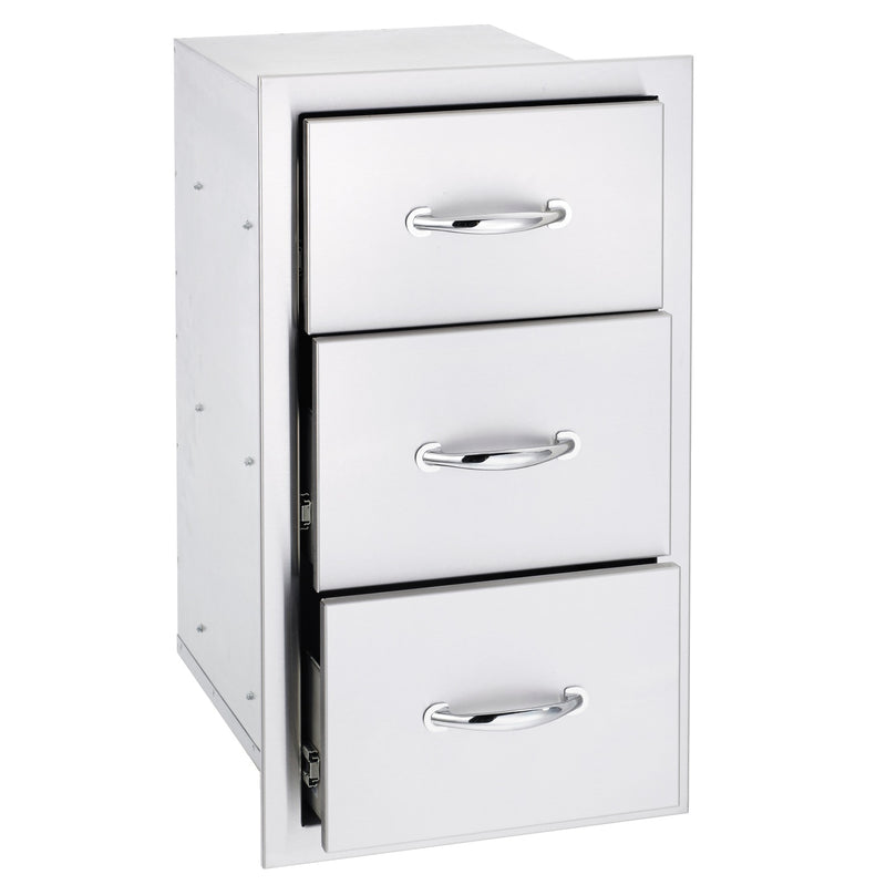 TrueFlame 17-Inch Triple Drawer (TF-DR3-17)