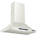 Kostch 48-Inch 1200 CFM Convertible Wall-Mounted Range Hood in White (KOS-48RH09M)