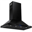 Kostch 48-Inch 1200 CFM Convertible Wall-Mounted Range Hood in Black (KOS-48RH09M)