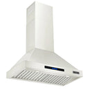 Kostch 30-Inch 600 CFM Convertible Wall-Mounted Range Hood in White (KOS-30RH09M)