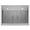 Kostch 30-Inch 600 CFM Convertible Wall-Mounted Range Hood in Stainless Steel (KOS-30RH09M)