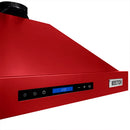 Kostch 36-Inch 600 CFM Convertible Wall-Mounted Range Hood in Red (KOS-36RH09M)